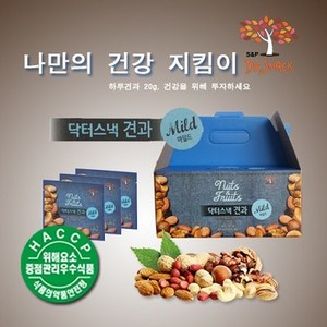 닥터스낵 과일견과마일드(20g*15봉), 15개, 단품