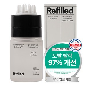 리필드 탈모완화 사이토카인 지성 두피 헤어토닉 부스터 두피 각질 케어, 100ml, 4개