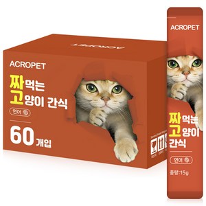 아크로펫 짜먹는 고양이 간식, 1개, 900g, 연어