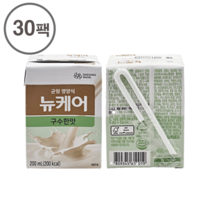 뉴케어 구수한맛200mlx30팩 완전균형영양식, 30개, 200ml