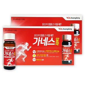 광동제약 가네스 알파, 100ml, 40개