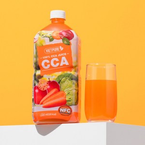 NFC 착즙 비엣퓨어 CCA 주스, 1L, 1개