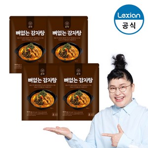 [온작]뼈없는 감자탕, 4개, 900g