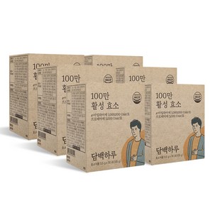 담백하루 100만 활성효소 30포, 6개, 105g