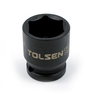 [TOLSEN]TOLSEN 툴쎈 임팩소켓 복스알(단) 1/2 27mm, 1/2인치 27mm, 1개