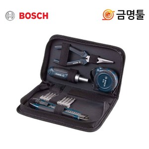 보쉬 수공구세트14pcs 2607017521 줄자+커터칼+롱노우즈+드라이버비트 핸드툴셋트, 1개