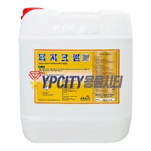 가나다용품 터치크린18.75L 저자극다목적세정제 세척제 전문청소약품 세제 알칼리성 건물 빌딩 얼룩 찌든때 기름때 오염제거제 청소를손쉽게 편안하게, 1개, 18.75L