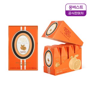 몽베스트 위드 더 블랜딩 하우스 자몽 그린티 4팩(40스틱포), 0.8g, 40개