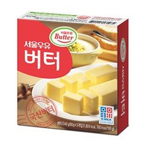 [가염] 서울우유 가염버터 240g, 1개