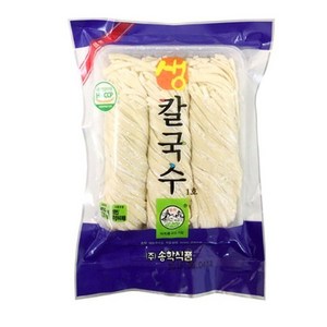 송학식품 생칼국수, 450g, 4개