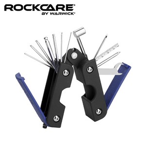 Rockcae - Multi Tool / 기타 & 베이스 멀티 툴 (인치/블루), 1개, *