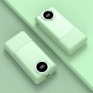 KDNC KDNC 고속충전 대용량 보조배터리 20000mAh PD 22.5W 잔량 표시, 그린