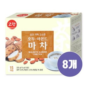 (메카몰) 고향 호두 아몬드 마차 15T, 15g, 15개입, 8개