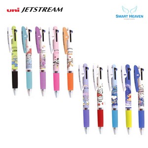 NEW 유니 제트스트림 3색 볼펜 캐릭터 2021 ver.2, 푸우블루, 푸우블루