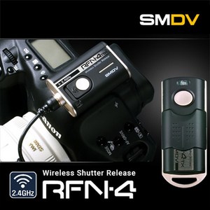 SMDV RFN4 RF-905 캐논 유무선 릴리즈 EOS R RP R6, 1개