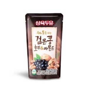 검은콩 호두아몬드 파우치 60팩, 190ml, 60개