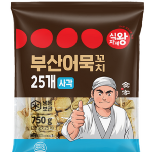 식자재왕 부산어묵꼬치 사각, 750g, 1개