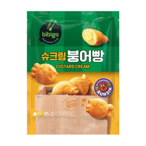 비비고 슈크림 붕어빵, 300g, 3개