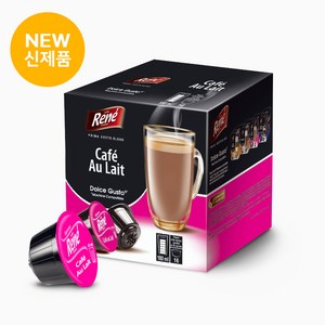 카페르네 카페오레 네스카페 돌체구스토 호환 캡슐커피 16개입, 10g