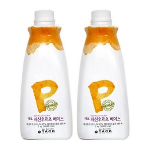 타코 패션후르츠 베이스, 2개, 2kg