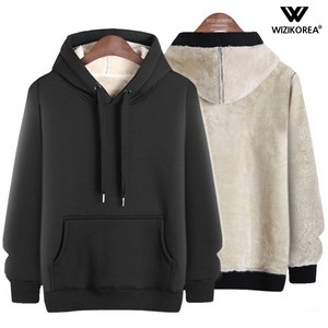 남성 겨울 양모 후드티 양털 기모 티셔츠 WI022H+국내발송