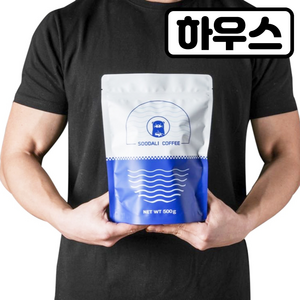 수달리 커피 하우스 블렌드 커피 원두, 홀빈(분쇄안함), 500g, 1개