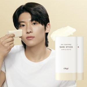 오브제 오일 컨트롤 선스틱 화해 추천 아이템 SPF50+ PA++++, 18g, 2개