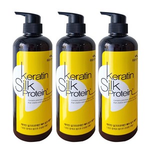 꽃을든남자 케라틴 실크프로테인 헤어밀키에센스, 500ml, 3개
