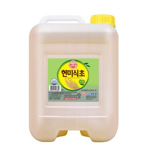 오뚜기 현미식초 PE, 1개, 18L