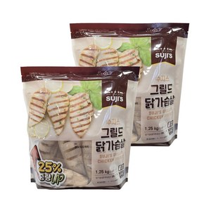 [코스트코] 수지스 그릴드 닭가슴살 아이스박스포장 냉장식품, 1.25kg, 2개