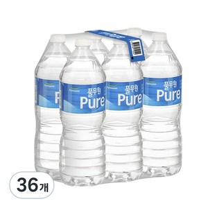 풀무원샘물 퓨어 생수, 2L, 36개