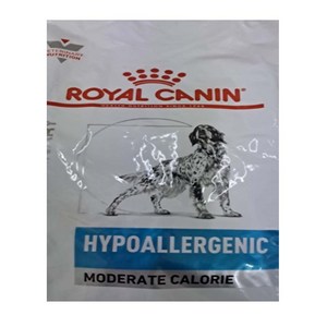 로얄캐닌 독 하이포알러제닉 모더레이트 칼로리 1.5kg 처방식 피부질환 HYPOALLERGENIC MODERATE, 2개