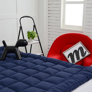 [세트02/SSx1개+Qx1개] 누잠 매트리스, SS(남색)XQ(남색)