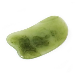 옥빛 괄사 도구 마사지기 지압기 경락 마사지 지압 지압봉, 04_옥빛 괄사 물결마사지 1P, 1개