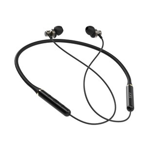 스카이 핏 N21 무선 방수 넥밴드 블루투스 5.0 이어폰, IM-N21, 블랙