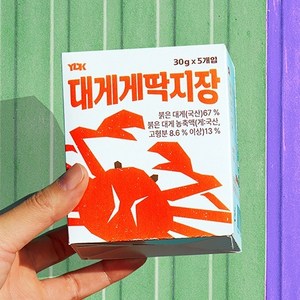 영덕농수산 대게 게딱지장 게내장, 150g, 1박스