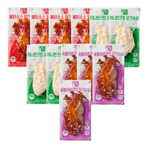 육식토끼 소스 닭가슴살 혼합, 12개, 100g