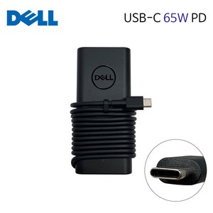 DELL 래티튜드 3540 7320 5330 노트북 정품 USB-C 65W PD 충전기 어댑터, 1개