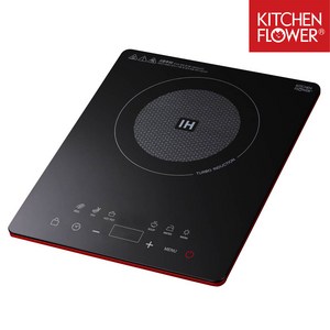 키친플라워 터보2 인덕션 레인지 1구, KEP-IH3000SK, 상세 설명 참조