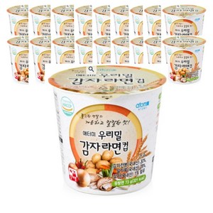 애터미 우리밀 감자 컵라면 73g, 18개