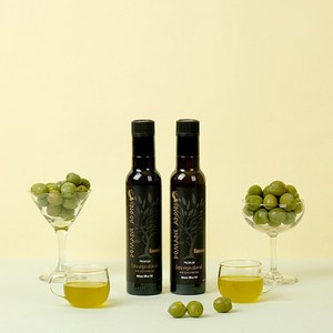 [국제대회 수상]도멘 아도니스 올리브오일 엑스트라 버진 선물포장, 2개, 250ml