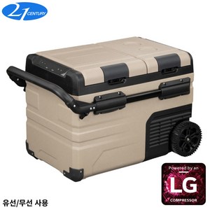 21센추리 차량용 캠핑용 이동식 냉장고 냉동고 LG 컴프레셔 탑재 R, TK 35L