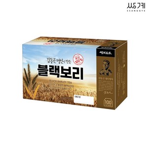 쌍계명차 김동곤 명인이 만든 블랙보리, 1.5g, 100개입, 1개