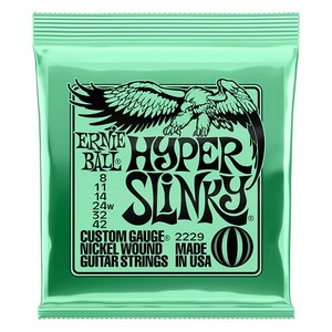 Ernie Ball - Nickel Wound Hyper Slinky Electric / 어니볼 일렉기타 스트링 008-042 (P02229), *, *, *, 1개