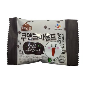 CJ 튼튼스쿨 쿠앤크아몬드 (10g*40입) x 2봉, 80개