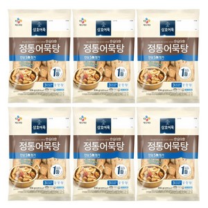 CJ 삼호 정통어묵탕 336g x6개, 6개