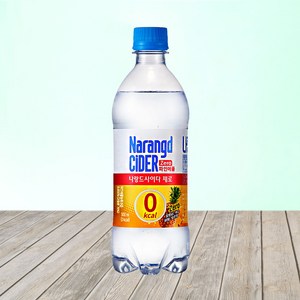 나랑드사이다 제로 파인애플, 500ml, 24개