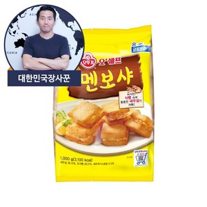 오뚜기 오쉐프 멘보샤 1kg, 3개