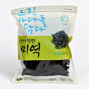 [산지직송] 장흥무산김 느린바다 마른 미역 150g, 1개