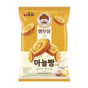 농심 빵부장 마늘빵, 32개, 55g